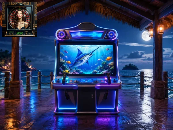 Aksi arcade dalam permainan Gold Toad Fishing